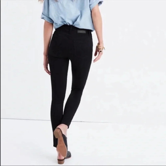 Madewell 10” High Rise Skinny Jeans Carbondale 25 New - Picture 3 of 11